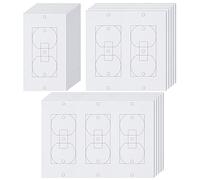 Pqahffowr 20 pièces Isolation murale pour prises électriques, tampons d'isolation électrique pour mur, lumière, interrupteur et prise