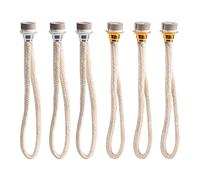 Pqahffowr 6 PièCes MèChe Catalytique Remplacement Lampe à MèChe Remplacement MèChe Catalytique ContrôLe de L'Air Catalytique BrûLeur Lampes MèChe