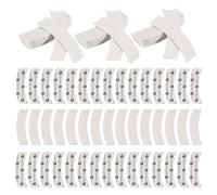 Pqahffowr 72 PièCes/Lot Ultra Perruque Double Face AdhéSif Fort SystèMe de Cheveux Bandes D'Extension pour Toupets/Lace Front Perruque Film
