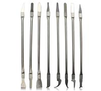 Pqahffowr 8 en 1 IC Chip Repair Thin Tools Set CPU Metal Remover Burin to Remove for Mobile Phone Computer CPU NAND IC Chip Repair