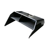 Pqahffowr Boîte de rangement pour accessoires de voiture A3 8Y Sportback Sedan 2021 - Boîte de rangement pour console de voiture - Plateau de support de boîte à gants - LHD