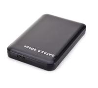 Pqahffowr Boîtier de disque dur externe 2,5" USB SATA3.0 HDD 2,5" Driver Free High Speed 6Gbps USB 3.0