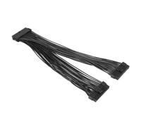 Pqahffowr Câble répartiteur double alimentation 24 broches ATX 24 broches (20 + 4) pour carte mère ATX