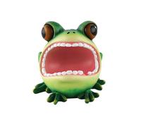 Pqahffowr Cendrier mignon grenouille en résine décoration pour la maison, le salon, le bureau et la décoration de bureau A