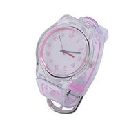 Pqahffowr Children's Regarder Couleur Gelée Étudiant Frais Transparent Harajuku Style Personnalité Numérique Filles Garçons Quartz