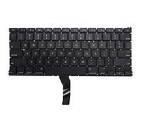 Pqahffowr Clavier anglais américain A1466 A1369 pour ordinateur portable Air 13" 2011 2012 2013 2014 2015