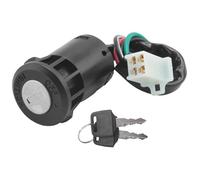 Pqahffowr Clé de commutateur d'allumage à 4 fils pour quad tout-terrain 50 cc 110 cc 125 cc 250 cc
