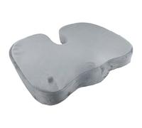 Pqahffowr Coussin de siège orthopédique de qualité supérieure pour coccyx sciatique, fauteuil roulant, chaise de bureau pour le bas du dos, le coccyx pour la maison, la voiture, le bureau