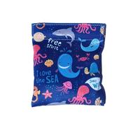 Pqahffowr Dissolvant de Sable de Plage, Sac de Sable, Cadeau Essentiel pour les Vacances à la Plage, le Camping, Sac de Sable de Plage (Dessin Animé)