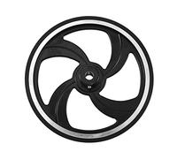 Pqahffowr Encodeur de mesure industriel en caoutchouc aluminium 500 mm x 10 mm x 20 mm roue pour encodeur industriel accessoires encodeur roue