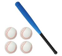 Pqahffowr Ensemble de Batte et de Balle de Baseball pour Enfants en Plastique Sport Jouant au Baseball