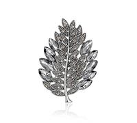 Pqahffowr Feuille de Forage en Cristal RéTro Imitation MéTal Ornemental Tissu Guide pour Les Femmes