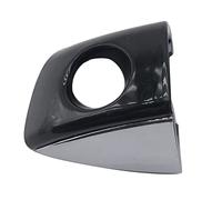 Pqahffowr Garniture de Capuchon de Couvercle de Trou de Clé de PoignéE de Porte Gauche ArgentéE Noire pour A6/S6 A7 Sportback A8/S8 4H1837879