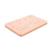 Pqahffowr Grand coussinet de suture à 3 couches amélioré avec plaies pour pratiquer la suture - Ne se sépare pas facilement, ne se déchire pas