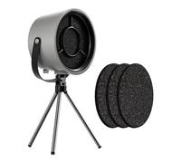 Pqahffowr Hottes de Cuisine de Bureau, Hotte de Cuisine Portable avec 3 Vitesses de Vent, Hotte de Cuisine Portable, Amovible -A