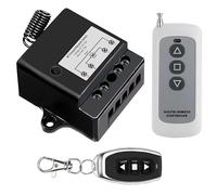 Pqahffowr Interrupteur Marche/ DC12V-24V, Actionneur Linéaire à Télécommande, Courant 10A, Portée de 165 Pieds, Actionneur Linéaire avec Télécommande