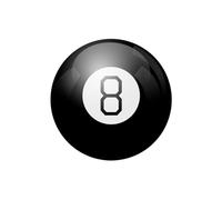 Pqahffowr Jouet et Magic 8 Ball Diseuse de Bonne Aventure Posez des Questions Révélez des Réponses pour Les Amis et Amusant pour Les Enfants
