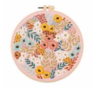 Pqahffowr Kit de Broderie pour l'art du Paysage Floral - Comprend Un Ensemble D'Aiguilles et de Fils (B)