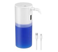 Pqahffowr Kit distributeur automatique de bain de bouche à induction pour enfants et adultes rechargeable pour la maison et le bureau