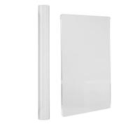 Pqahffowr Lot de 2 rouleaux à pâtisserie en acrylique solide en argile polymère pour loisirs créatifs