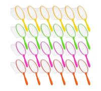 Pqahffowr Lot de 24 filets à insectes papillon pour enfants, collecte d'insectes, filet de pêche, outils d'exploration de la nature