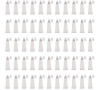 Pqahffowr Lot de 50 tubes vides de 10 ml pour gloss à lèvres - Tubes souples à presser pour bricolage et voyage
