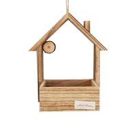 Pqahffowr Mangeoires à oiseaux pour l'extérieur - Outil d'alimentation à suspendre - Distributeur de nourriture - Conteneur B