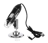 Pqahffowr Microscope numérique 1600X 3 en 1 USB Portable Elec Microscope pour soudure LED Loupe pour réparation de téléphone portable