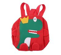 Pqahffowr Mignon Enfants Maternelle Cartable 3D Cartoon Dinosaure Mini Sac à Dos Nouveau Bébé Garçon Fille Cartable Cartable Rouge