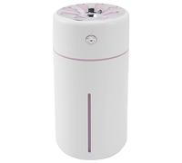 Pqahffowr Mini Humidificateur Ultrasonique D'Usb D'Humidificateur d'air De Diffuseur Électrique D' De Diffuseur D'Aroma De Voiture avec Le Jaune Mené De Lumières Menées Rose