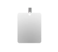 Pqahffowr Miroir de Douche sans Buée pour Miroir de Rasage pour Douche, Miroir de Maquillage en Verre Organique de Luxe Incassable, Grand, Facile à Installer et à Utiliser