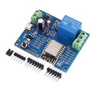 Pqahffowr Module de ContrôLeur de Relais WIFI, DC 5V 8V-80V ESP8266 Module de ContrôLeur Sans ESP-12F pour IOT Smart