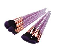 Pqahffowr Nouveau 7 Pièces Diamant Cristal Ensemble De Pinceaux De Maquillage Professionnel Fondation Mélange Poudre Poudre Des Yeux Et Du Pour Pinceau De Maquillage Kit # 1