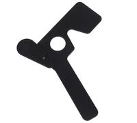 Pqahffowr Protection Oculaire pour Test de Vision et Optométrie Protection Oculaire Cuillère de Protection Oculaire Règle de Réglage de la vue