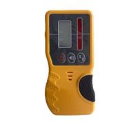 Pqahffowr Récepteur de niveau rotatif auto-nivelant extérieur avec pince robuste Lumière rouge