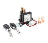 Pqahffowr Relais de Coupure de Batterie 12V 500A avec Télécommande, Interrupteur de Déconnexion de L'Alimentation, Interrupteur Coupe-Circuit, Interrupteur Isolateur Anti-Vol, Travail Soigné