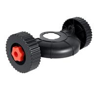 Pqahffowr Support de tondeuse à gazon pour tondeuse à gazon - Roue de support pour débroussailleuse - Fournitures de jardin d'extérieur