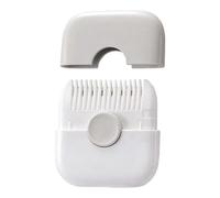 Pqahffowr Tondeuse à Cheveux 2 en 1, Peigne de Coiffeur, Frange, Dissolvant de Cheveux, Mini Outils de Maquillage pour, Gris, Facile à Utiliser