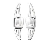 PQAIECXD Shift Paddles Compatible avec VW pour Passat pour Atlas pour Teramont 2018 2019 2020 Extension De Palette De Changement De Vitesse pour Volant De Voiture(Silver)