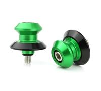 PQAWSFR Moto Boulon Ecrou Compatible avec pour ZX-25R 2020-2022 pour ZX-4R 2023-2024 Support Bras Oscillant De Moto Bobines Bobines Curseurs Vis Boulons Carénage Vis(Green)