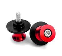 PQAWSFR Moto Boulon Ecrou Compatible avec Yamaha pour XSR700 pour XSR900 pour XSR155 2022-2024 Accessoires De Moto 6MM Bobine Bras Oscillant Vis De Support Coulissant(Red)