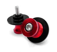 PQAWSFR Moto Boulon Ecrou Compatible avec Yamaha pour YZFR125 pour YZF R1M Accessoires Moto 6 Mm Bobine De Bras Oscillant Vis Support Coulissant Boulons De Moto Vis Écrous(Red)