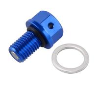 PQAWSFR Moto Boulon Ecrou Compatible avec YZ125 pour YZ250 pour YZ250F Vidange De Moto pour Boulons À Vis Et Jeu D'écrous(Blue)