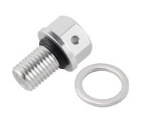 PQAWSFR Moto Boulon Ecrou Compatible avec YZ450F pour YZ250FX pour YZ450FX Accessoires De Moto Vidange pour Boulon Vis Boulons Et Écrous Ensemble(Silver)