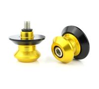 PQAWSFR Moto Boulon Ecrou pour S1000XR 2015-2019 pour HP4 2013-2018 Bobines Bras Oscillant en Alliage Moto Curseurs Support Bobines Vis Boulons Carénage Moto(Yellow)