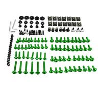 PQAWSFR Moto Boulon Ecrou pour S1000XR pour RnineT pour HP4 Accessoires Moto Kit Complet Boulons Carénage Complet Vis Écrous Clips Carénage Moto pour Kits Boulons(Green)