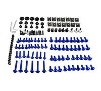 PQAWSFR Moto Boulon Ecrou pour S1000XR pour RnineT pour HP4 Accessoires Moto Kit Complet Boulons Carénage Complet Vis Écrous Clips Carénage Moto pour Kits Boulons(Blue)