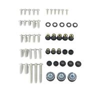 PQAWSFR Moto Boulon Ecrou pour VFR400 pour NC30 1989-1994 Kit Boulons Carénage Complet Moto Clip Carénage pour Écrous Vitesse Vis Corps Vis Moto en Acier Inoxydable Capots