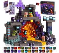 PQETBV Blocs de Construction Magnétiques, 100 Pièces Jouets de Construction Magnetique Enfant, Jouet Créatif Montessori Enfants 3 4 5 6 7 8 9 10 11 12 Ans Jeu