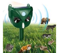 PQETBV Repulsif Chat Exterieur Interieur, Répulsif Chat Ultrason à Energie Solaire, Étanche Répulsif Chat Répulsif avec Détecteur de Mouvement pour Anti Chats Chiens Souris Ratons